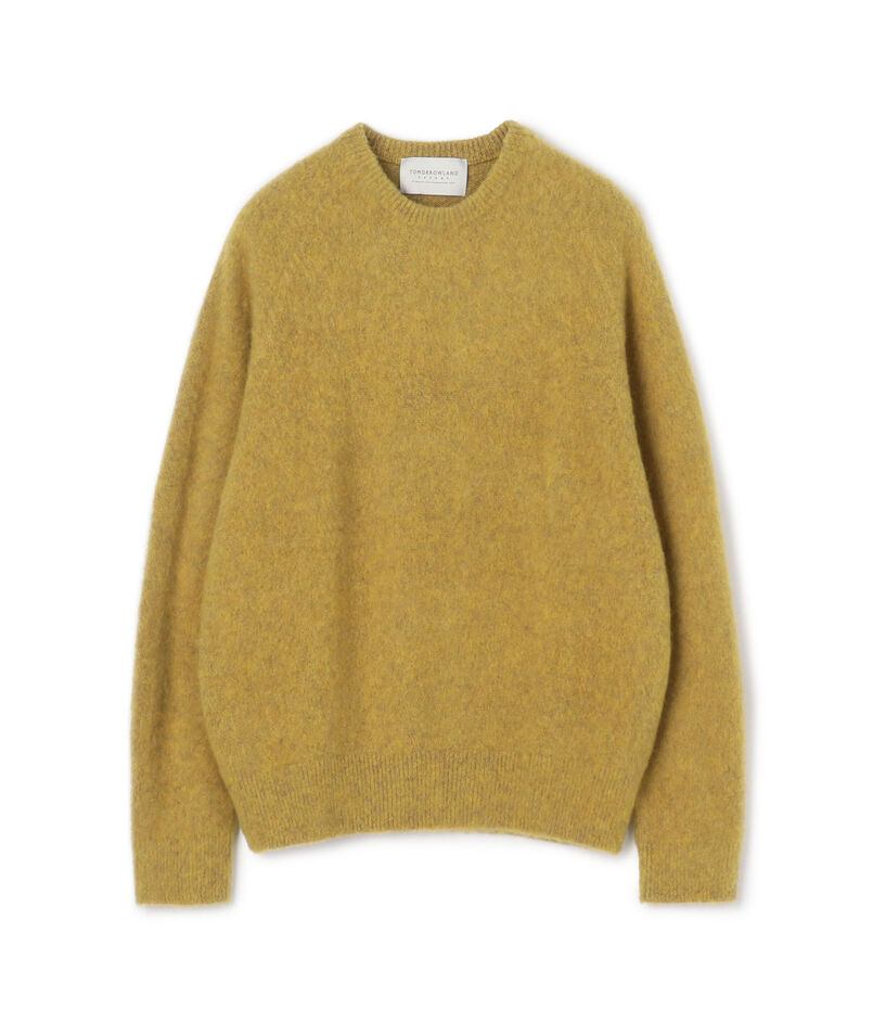 TOMORROWLAND Tricot ウールシャギー クルーネックプルオーバー
