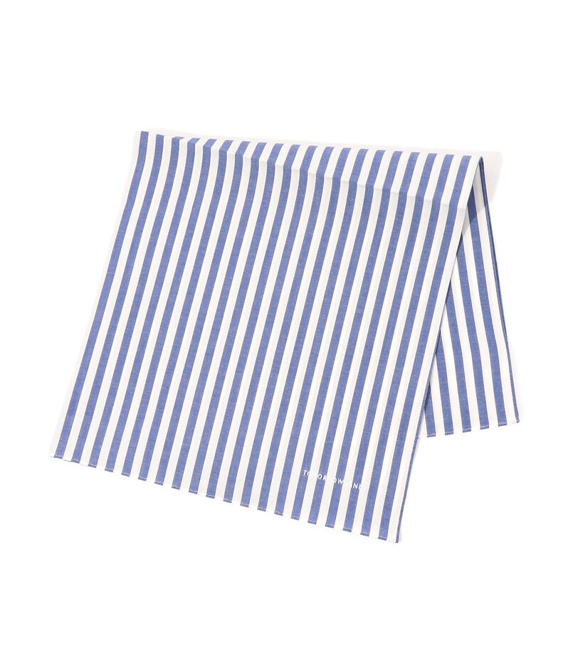 TOMORROWLAND コットンストライプハンカチ