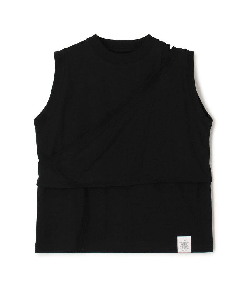 HYKE DOUBLE SHOULDER TEE