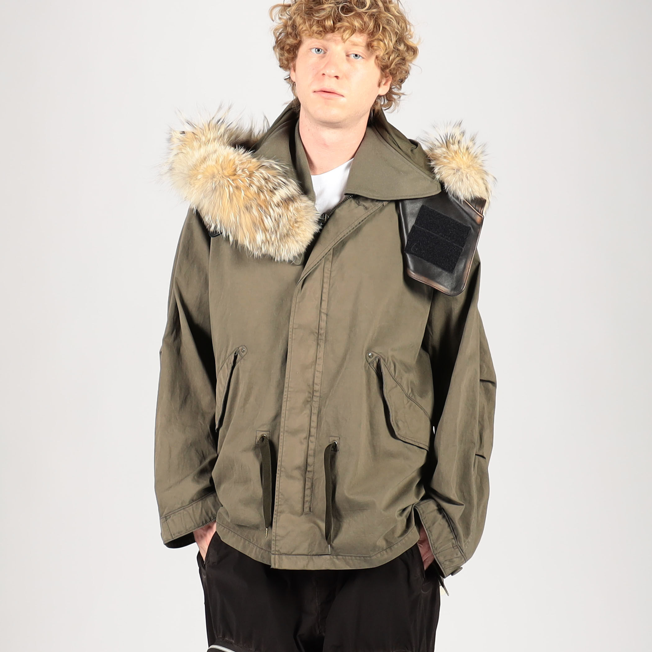 キミノリモリシタ kiminori morishitaモッズコート リアルファー kiminori morishita Garment dyed st mods｜トゥモローランド 公式通販