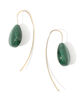 mounir malachite ピアス