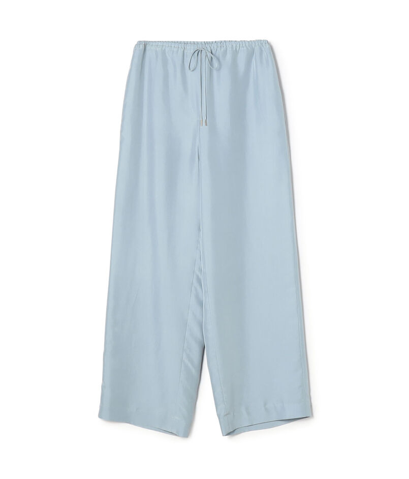 シルクサンドウォッシュ ドローストリングパンツ