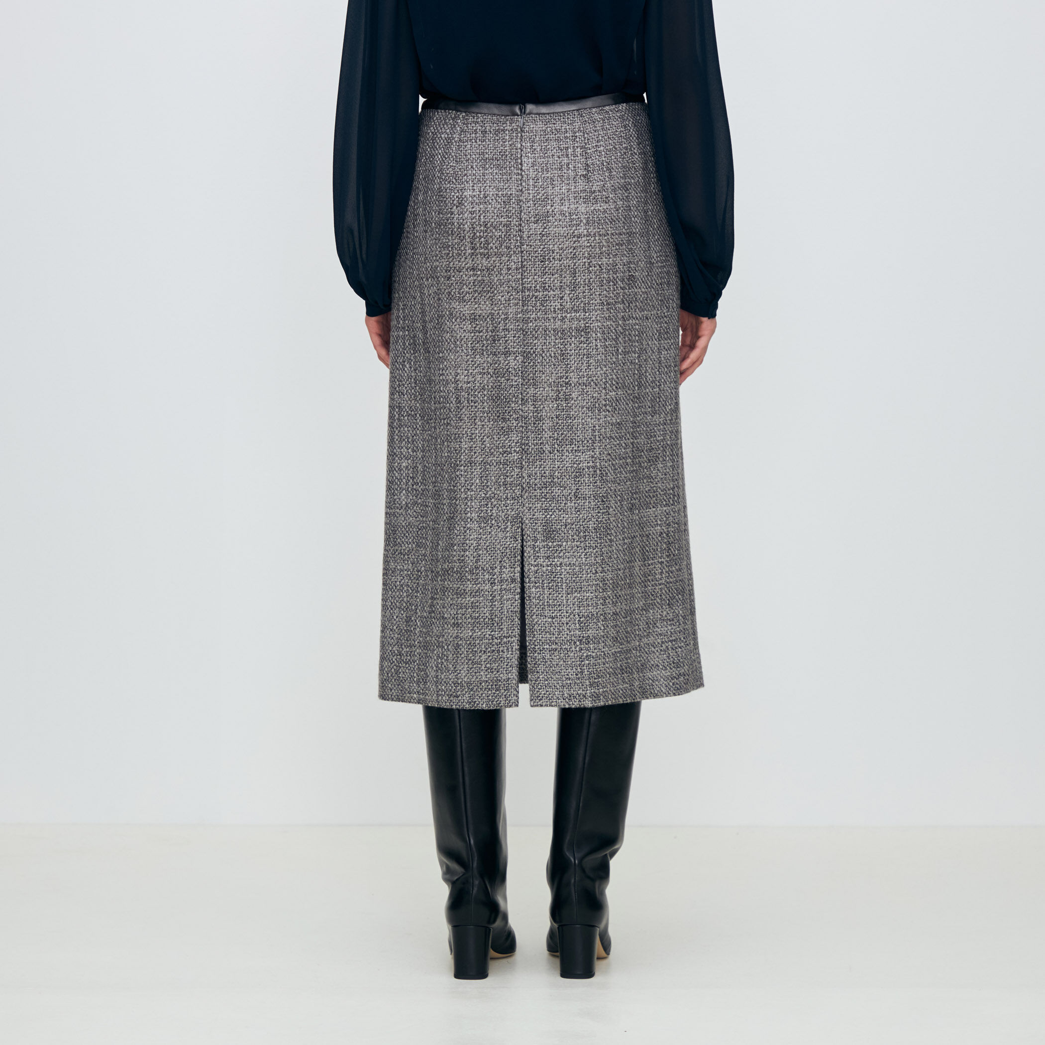 ロービングツイード セミタイトスカート｜トゥモローランド 公式通販