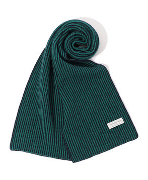 ウールストライプマフラー