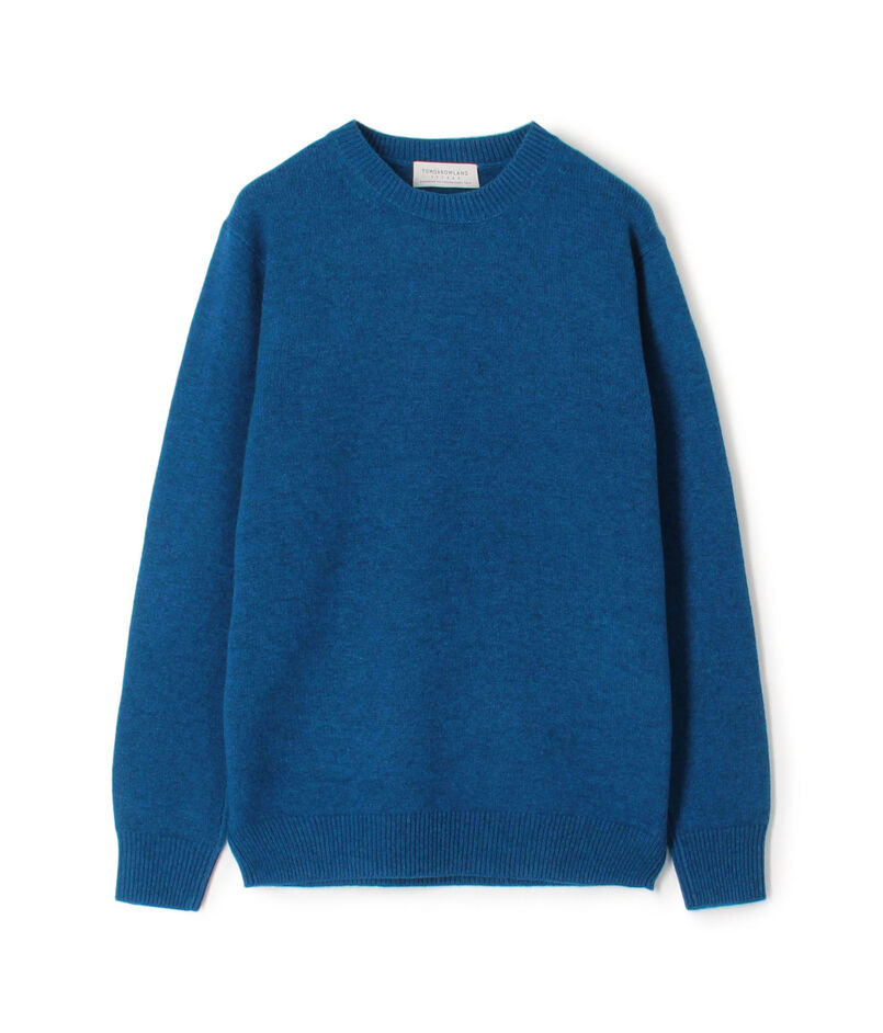 ■TOMORROWLAND tricot スーパーファインラムウール クルーネックプルオーバー