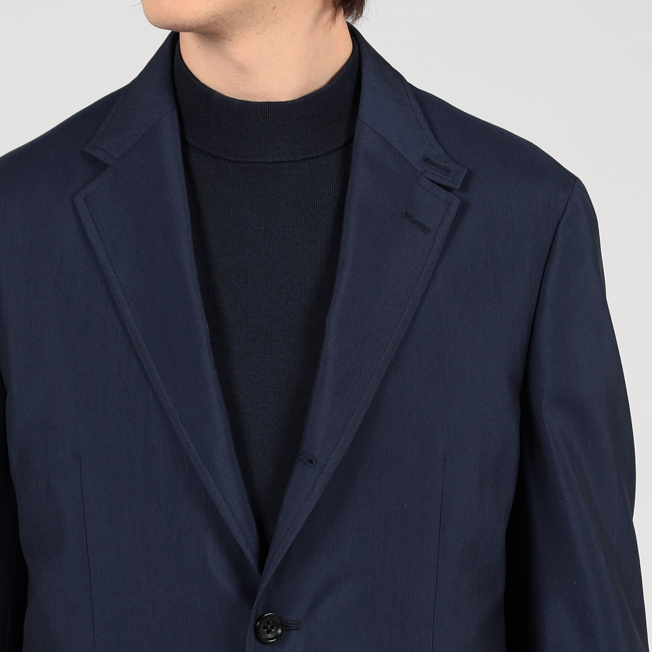 ウールシルク シューティングジャケット MARZOTTO