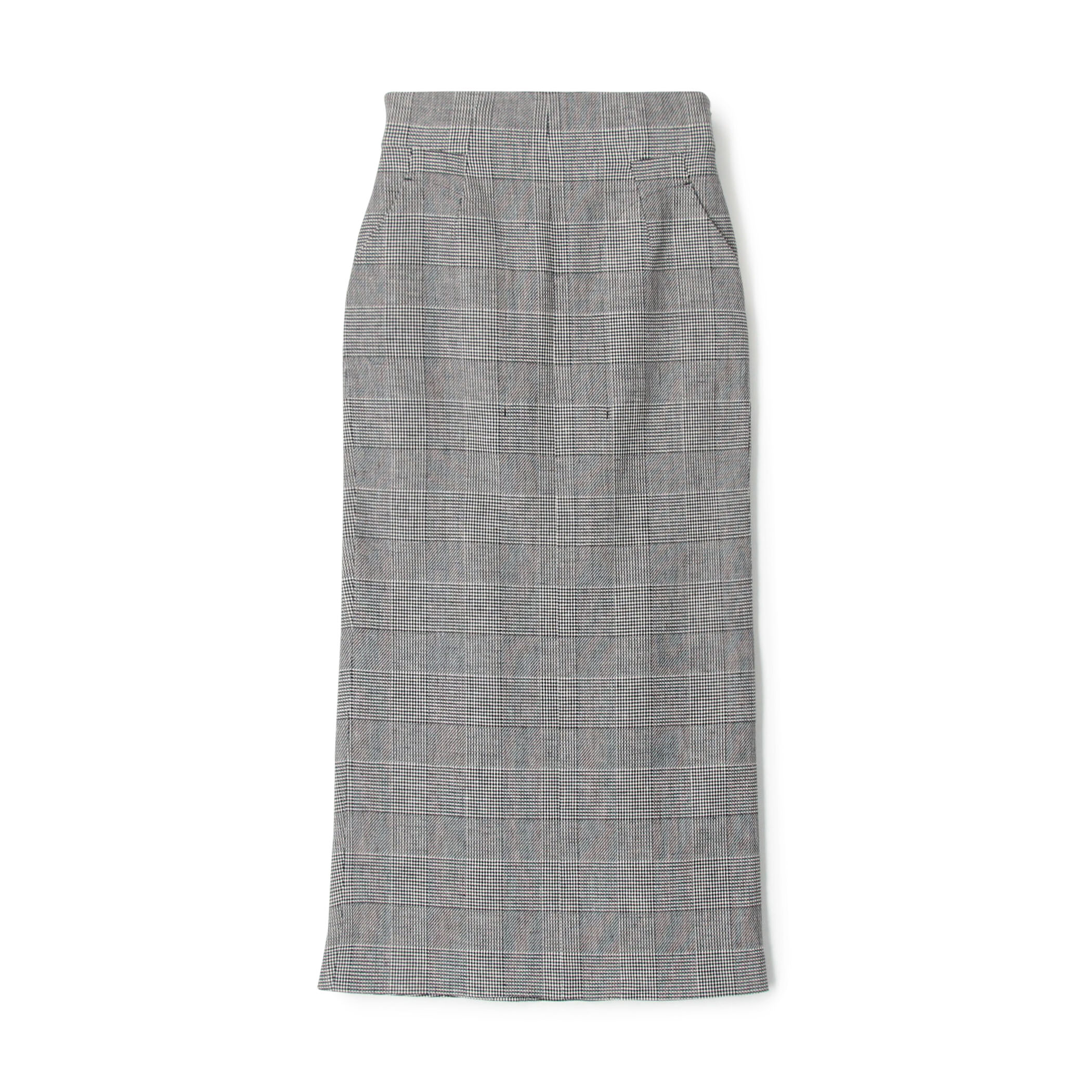 Mame Kurogouchi Houndstooth Geometric Plaid Skirt スカート