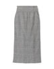 Mame Kurogouchi Houndstooth Geometric Plaid Skirt スカート