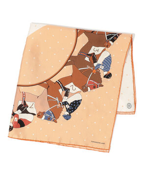 ATELIER TOMORROW HORSE シルクスカーフ