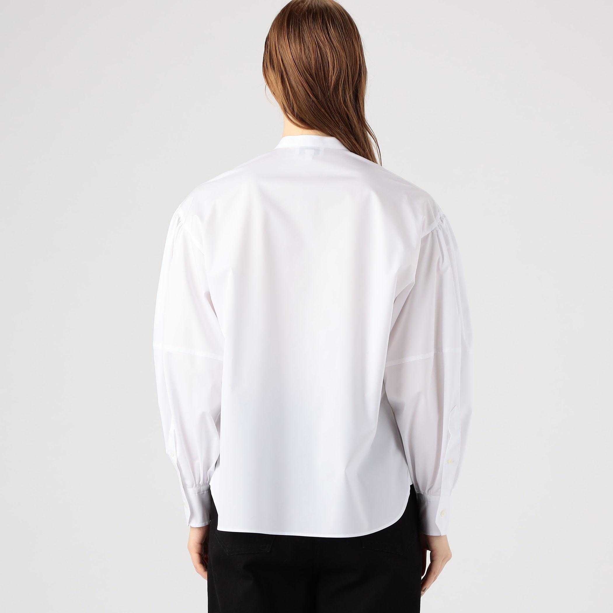 HYKE T/C BALLOON SLEEVE BLOUSE｜トゥモローランド 公式通販