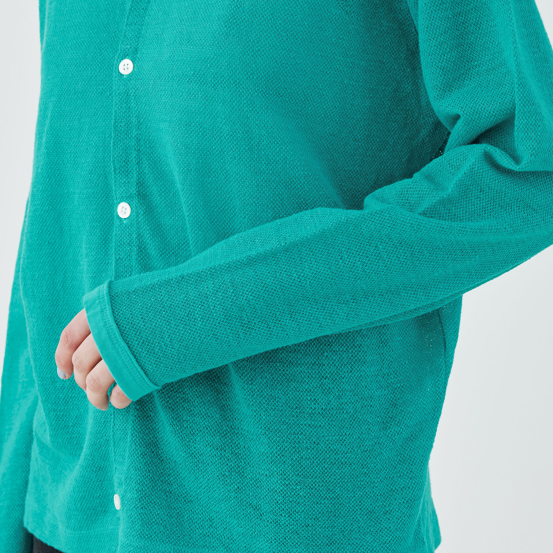 別注】V::room ヘンプピケ ポロカラーシャツ｜トゥモローランド