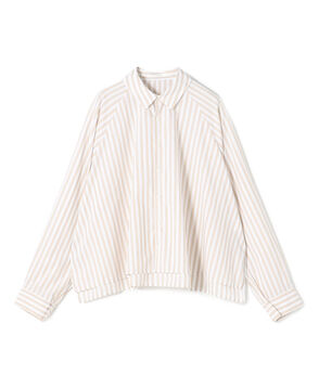 コットンタイプライター ラグランスリーブシャツ