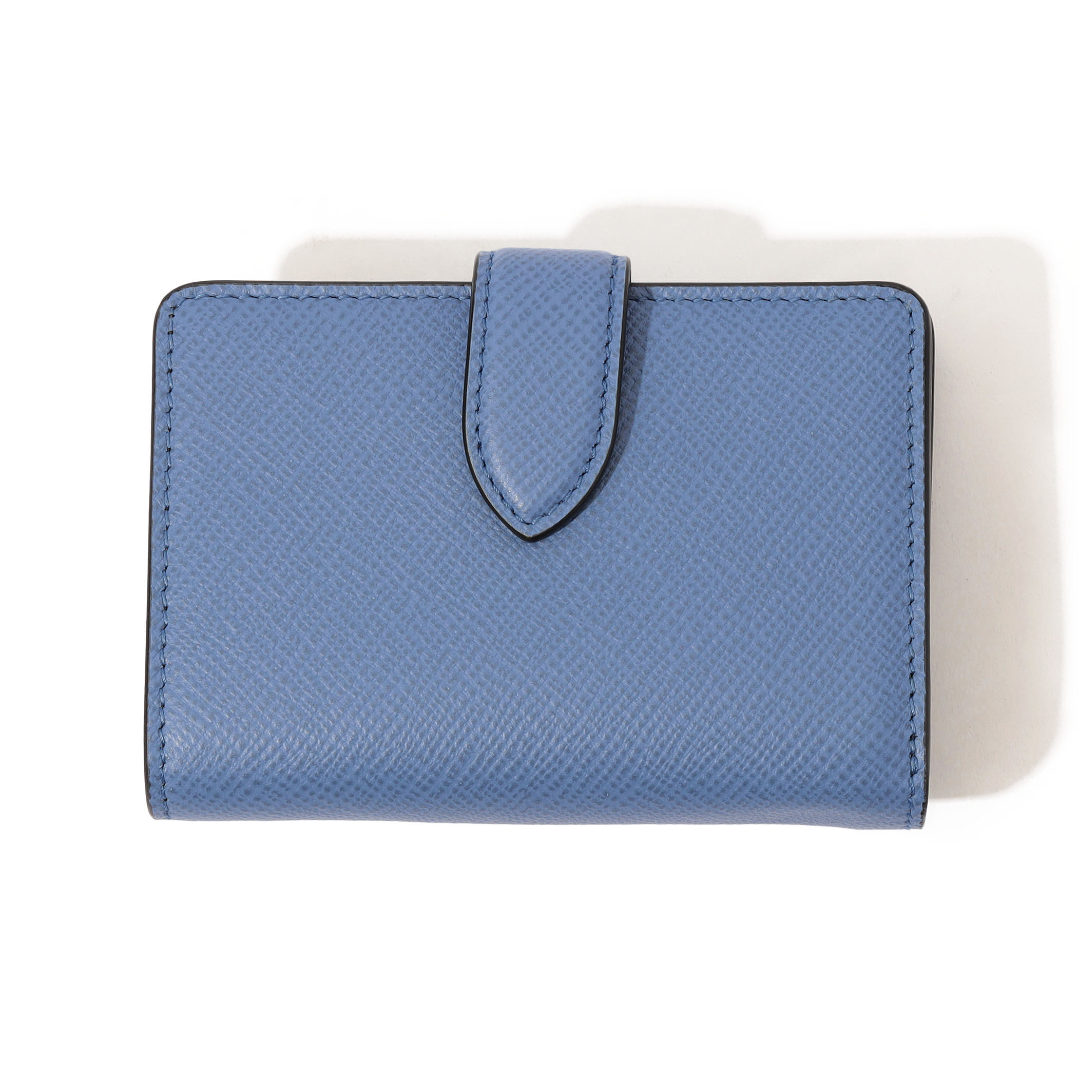 SMYTHSON 正規店購入 二つ折り財布 青 NILE BLUE SMYTHSON 正規店購入