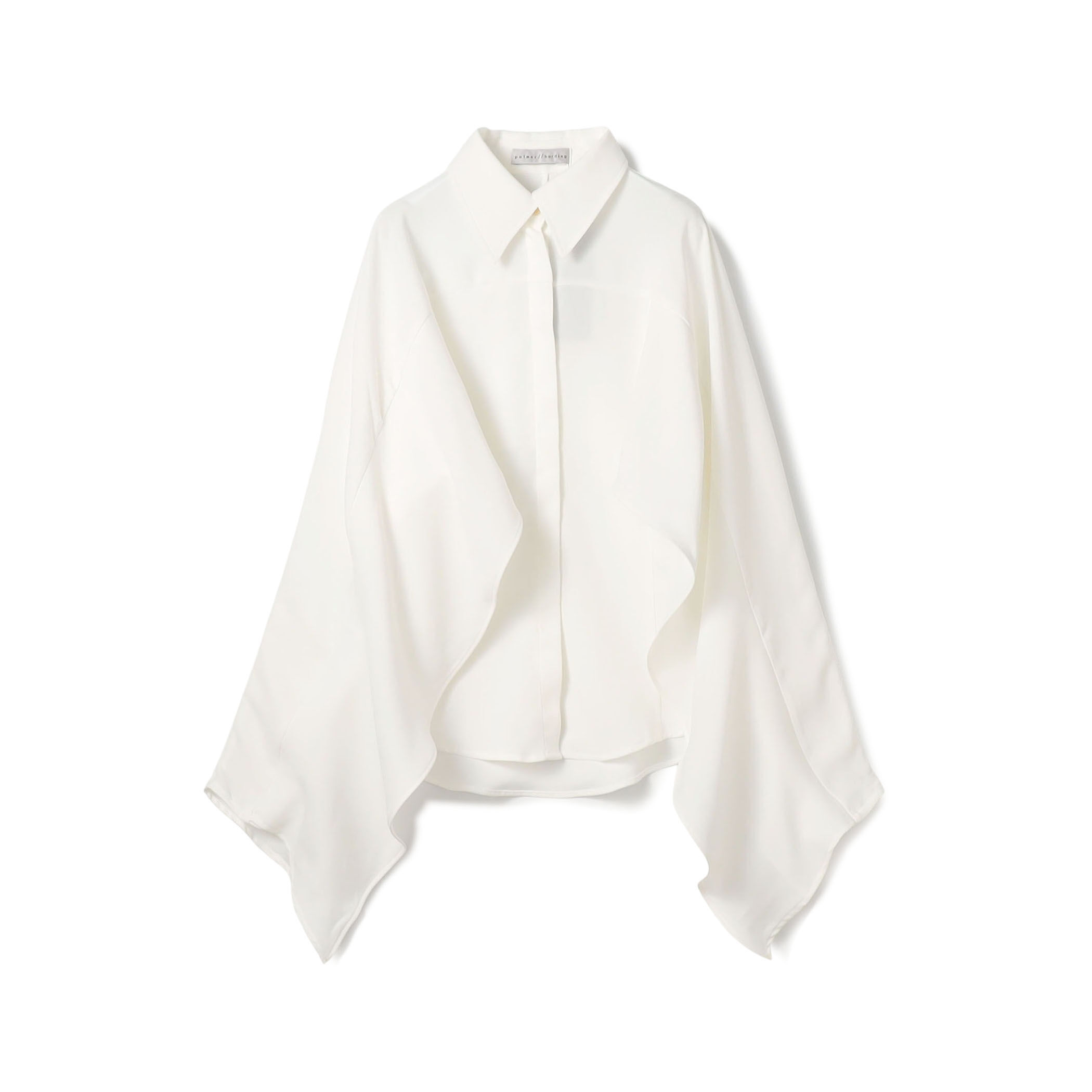 〓palmer//harding〓 アシンメトリー ストライプ 変形シャツ 〓palmer//harding〓 アシンメトリー ストライプ 変形シャツ