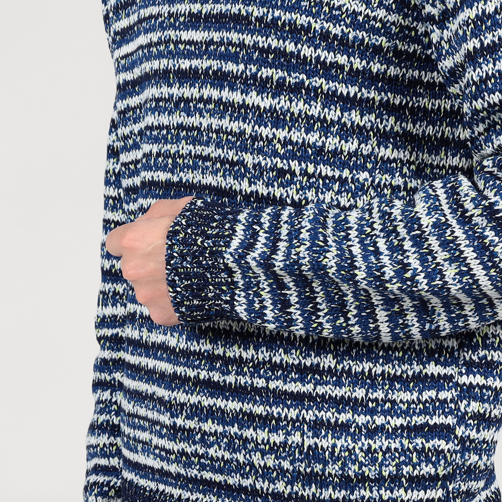 TOMORROWLAND tricot コットン マルチカラー クルーネックニット