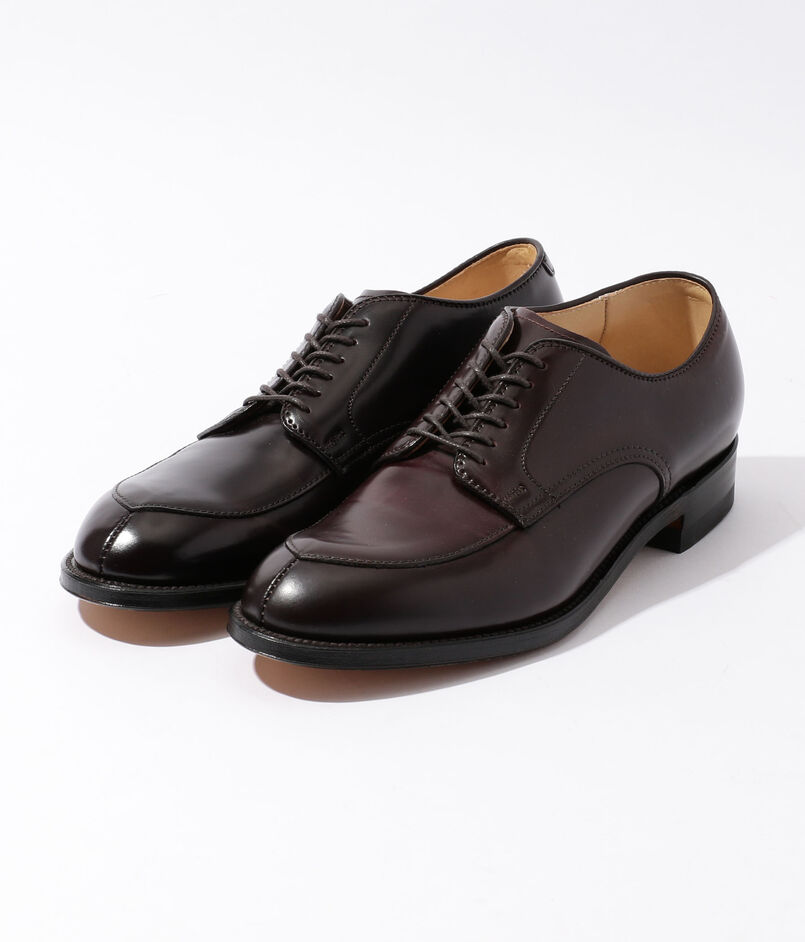 ALDEN コードヴァン Vチップ レザーシューズ