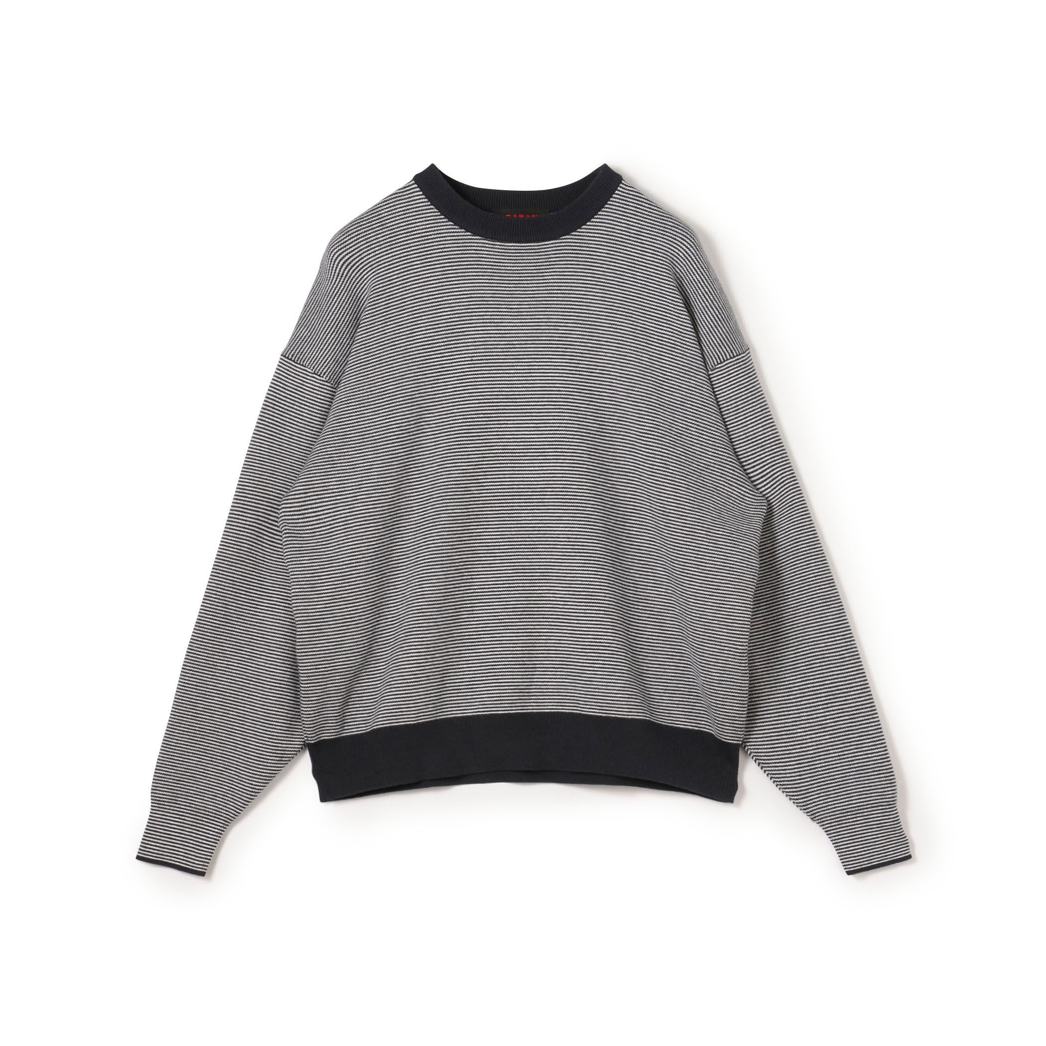 CABaN コットンカシミヤ クルーネックプルオーバー