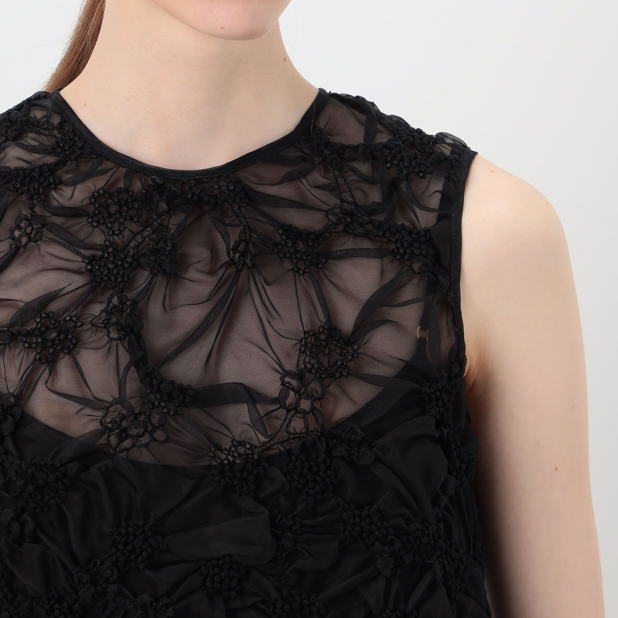 cecilie bahnsen セシリーバンセン　キャミ　シアー　トップ CECILIE BAHNSEN（セシリー バンセン）の「ONYX TOP（キャミソール