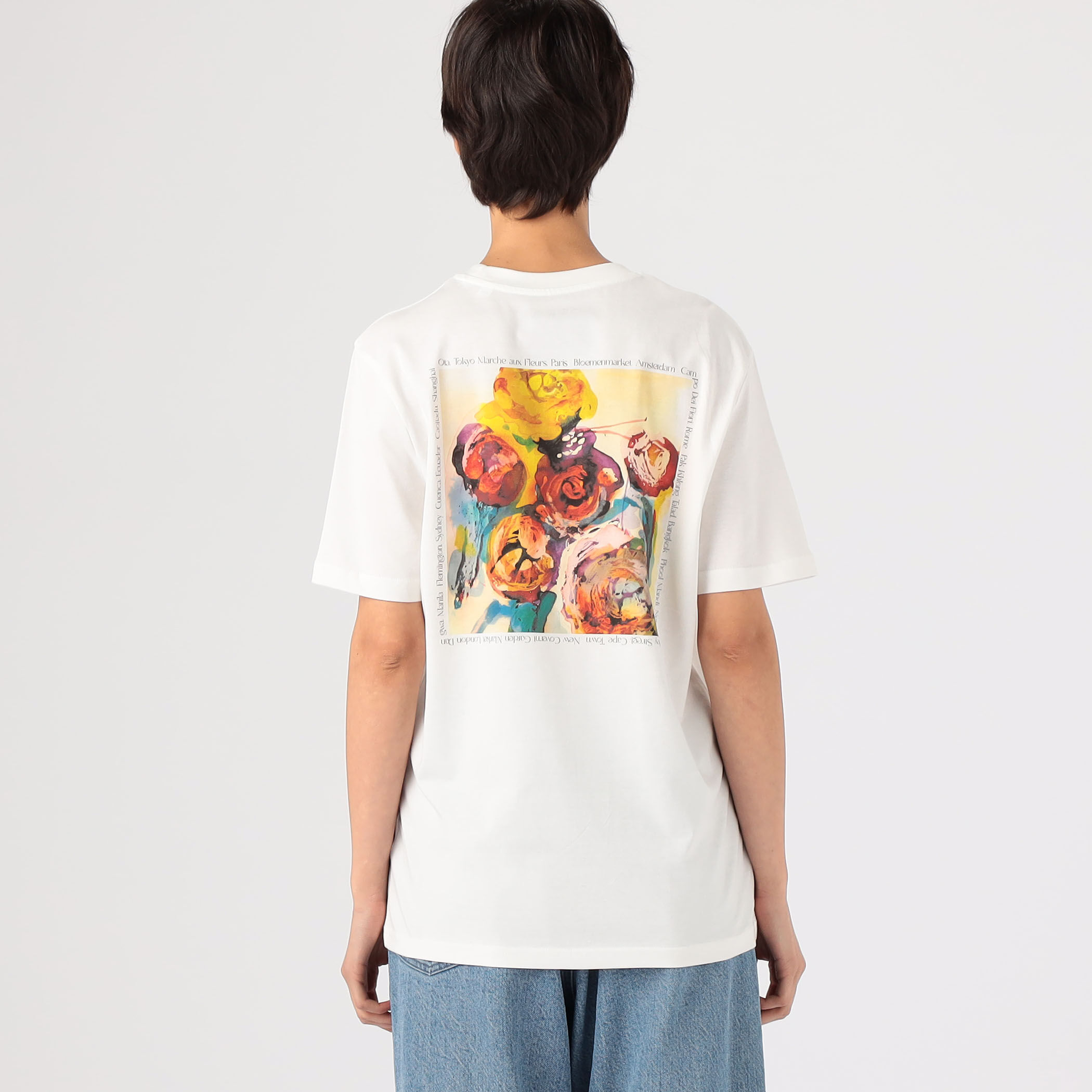 □LISA KING コットン ショートスリーブプルオーバー