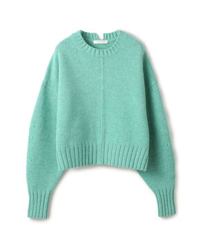 ラムカシミヤ クルーネックプルオーバー