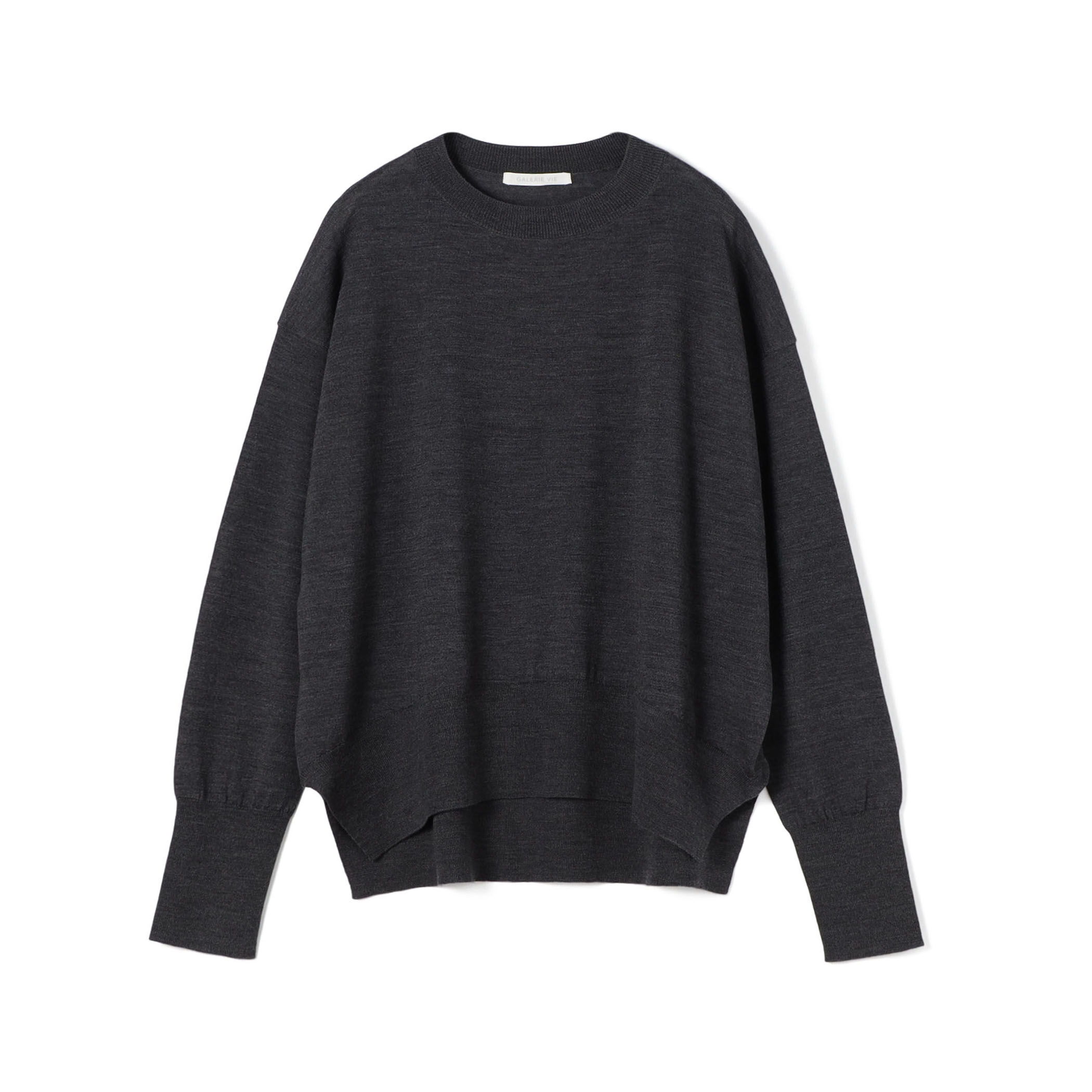 □プルミエールウール クルーネックプルオーバー｜トゥモローランド