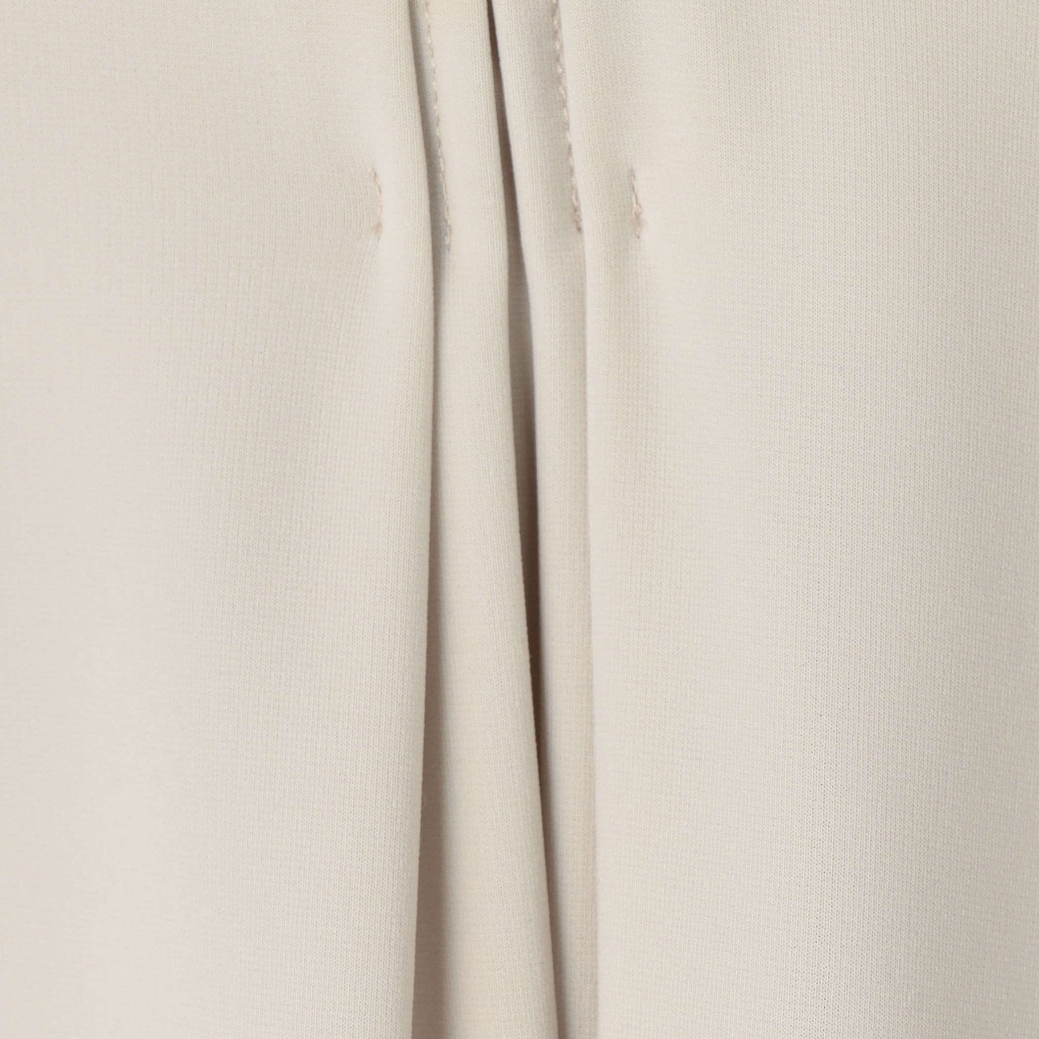 【美品】 Ballsey ストレッチジャージー ネックタックプルオーバー 白 S ストレッチジャージー ネックタックプルオーバー