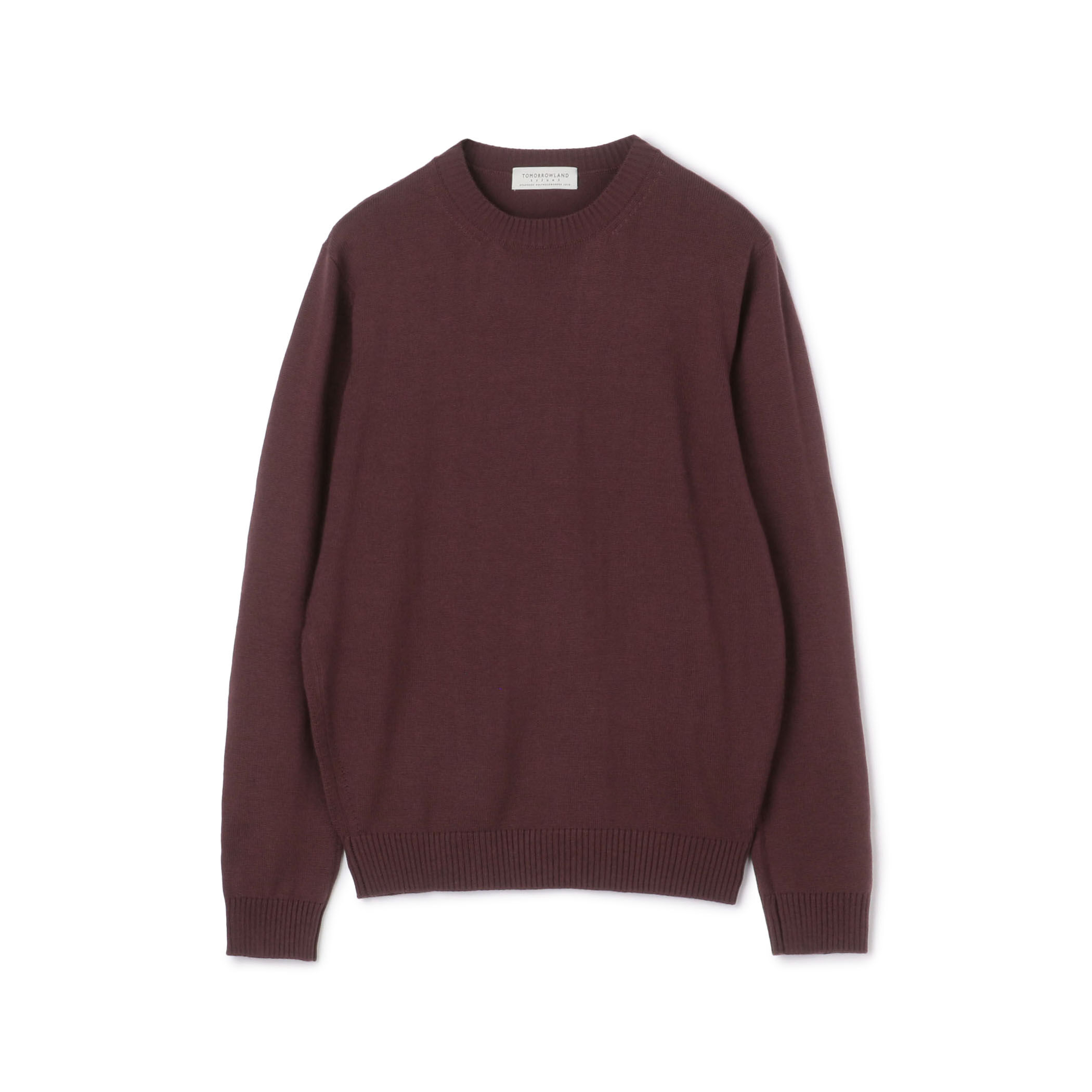 TOMORROWLAND tricot メリノベーシック クルーネックプルオーバー