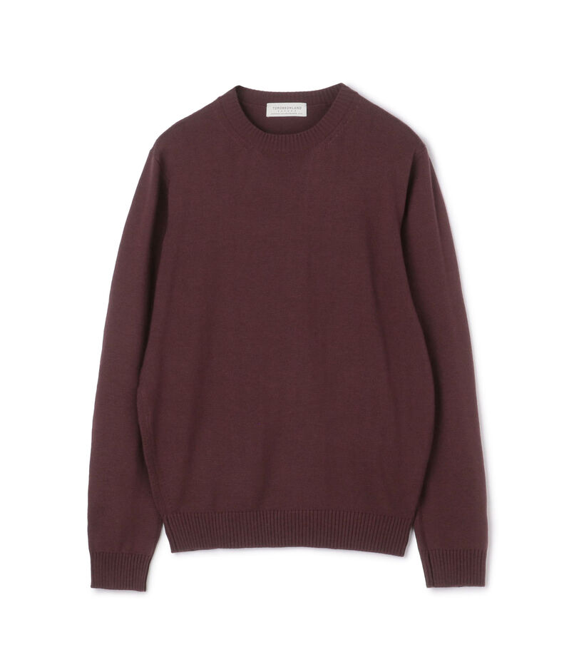 TOMORROWLAND tricot メリノベーシック クルーネックプルオーバー