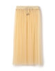 HYKE TULLE LONG SKIRT ナイロン チュールスカート