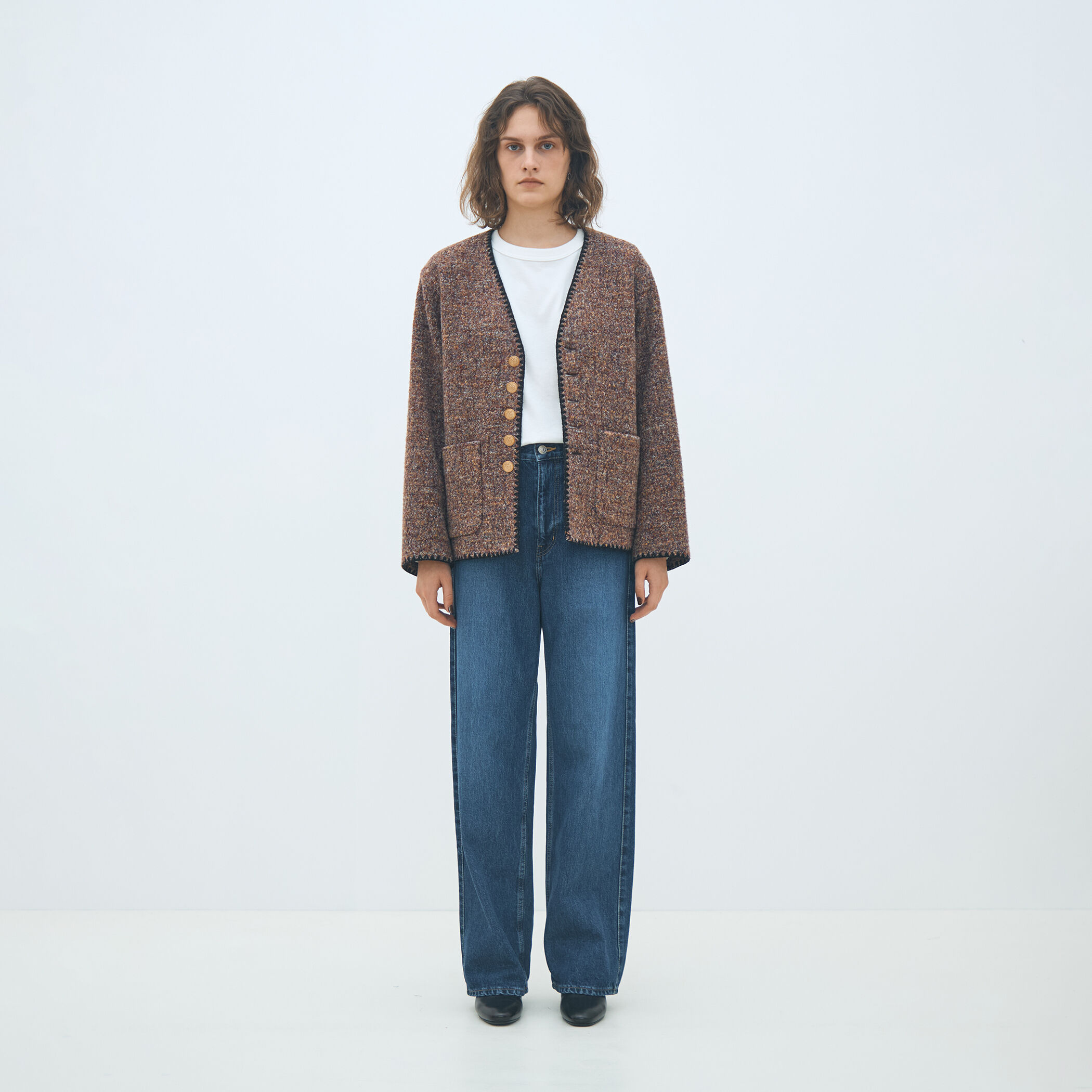 今季　MACPHEE スライバージャージー Vカラージャケット スライバージャージー Vカラージャケット｜トゥモローランド 公式通販