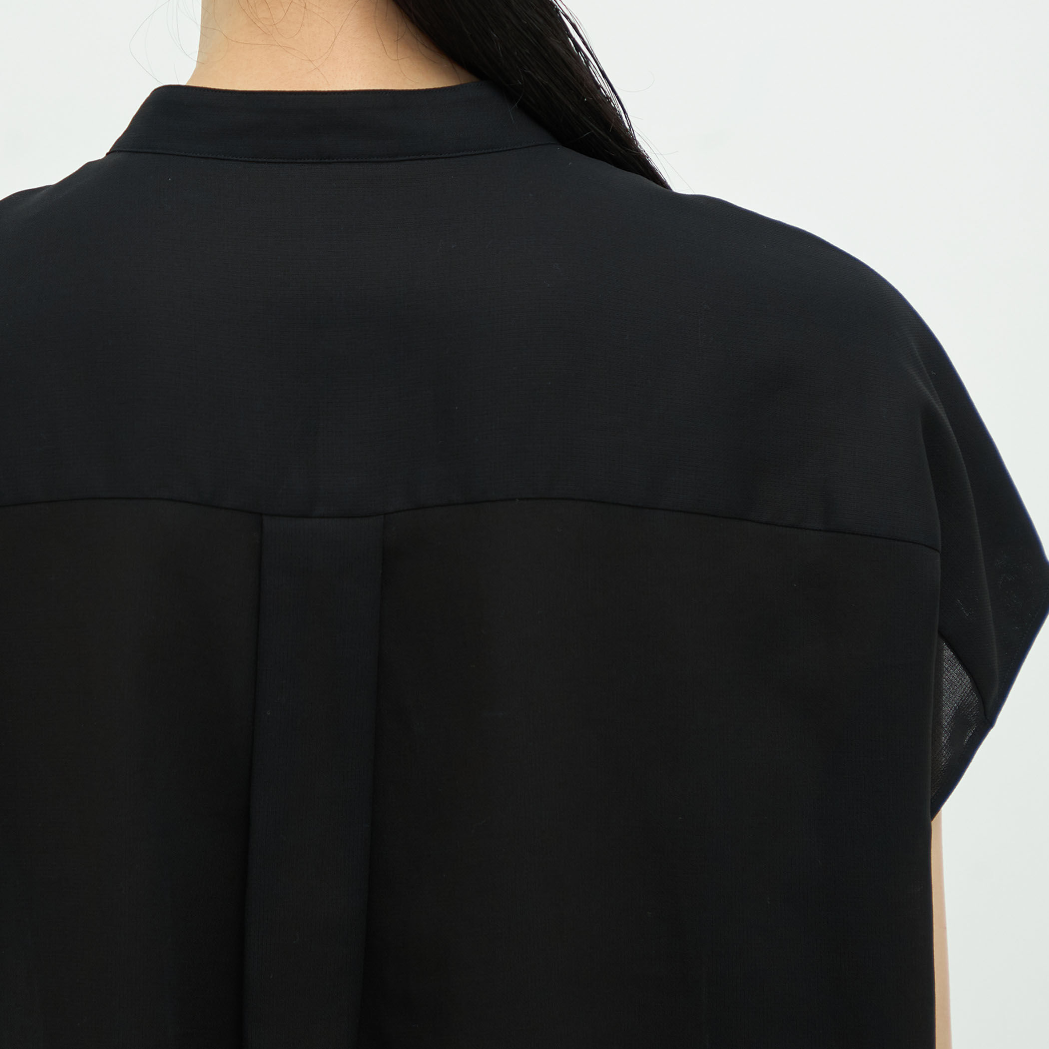 今季　トゥモローランドビー　ボイルダブルクロス オーバーサイズブラウス　TB ボイルダブルクロス オーバーサイズブラウス | TOMORROWLAND .B (Women