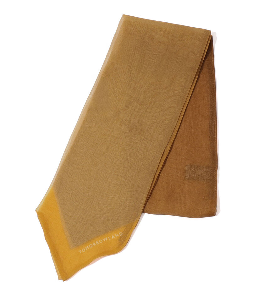 TOMORROWLAND シルク パネルスカーフ