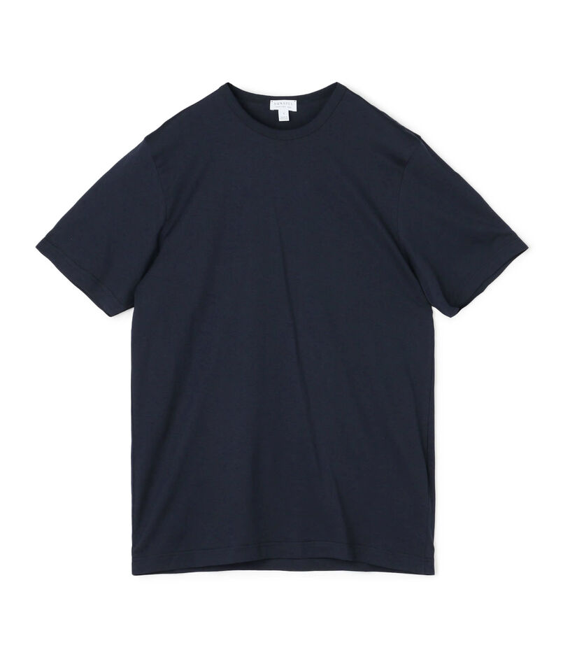 SUNSPEL コットン クルーネックTシャツ