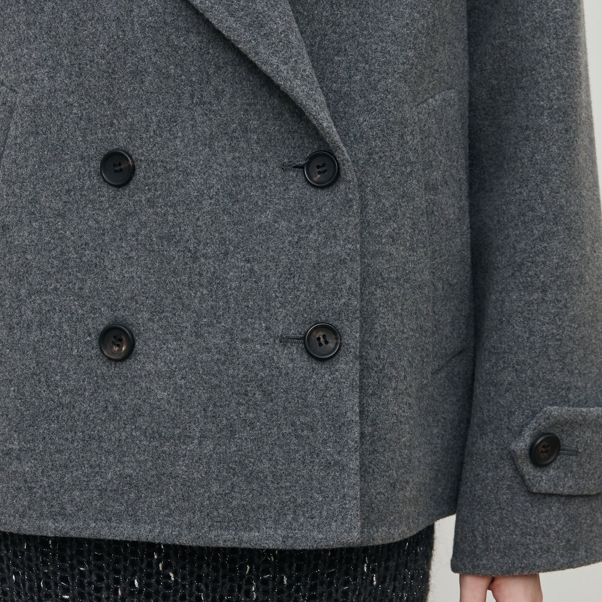 ウールモッサ Pコート｜トゥモローランド 公式通販