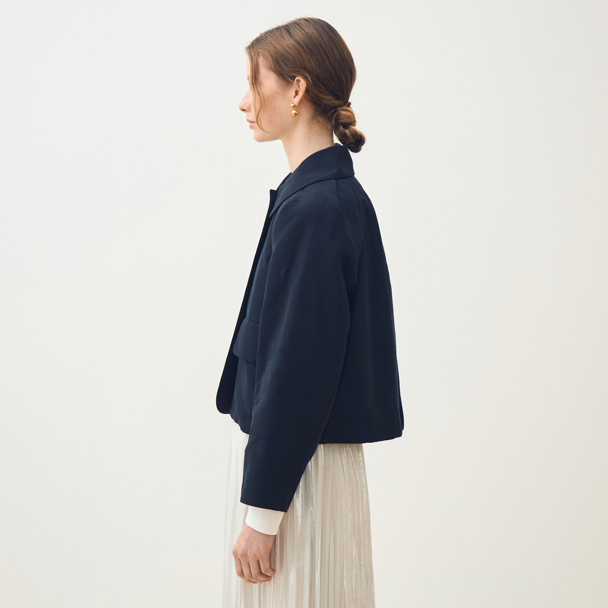 グログランドット ショートジャケット｜トゥモローランド 公式通販