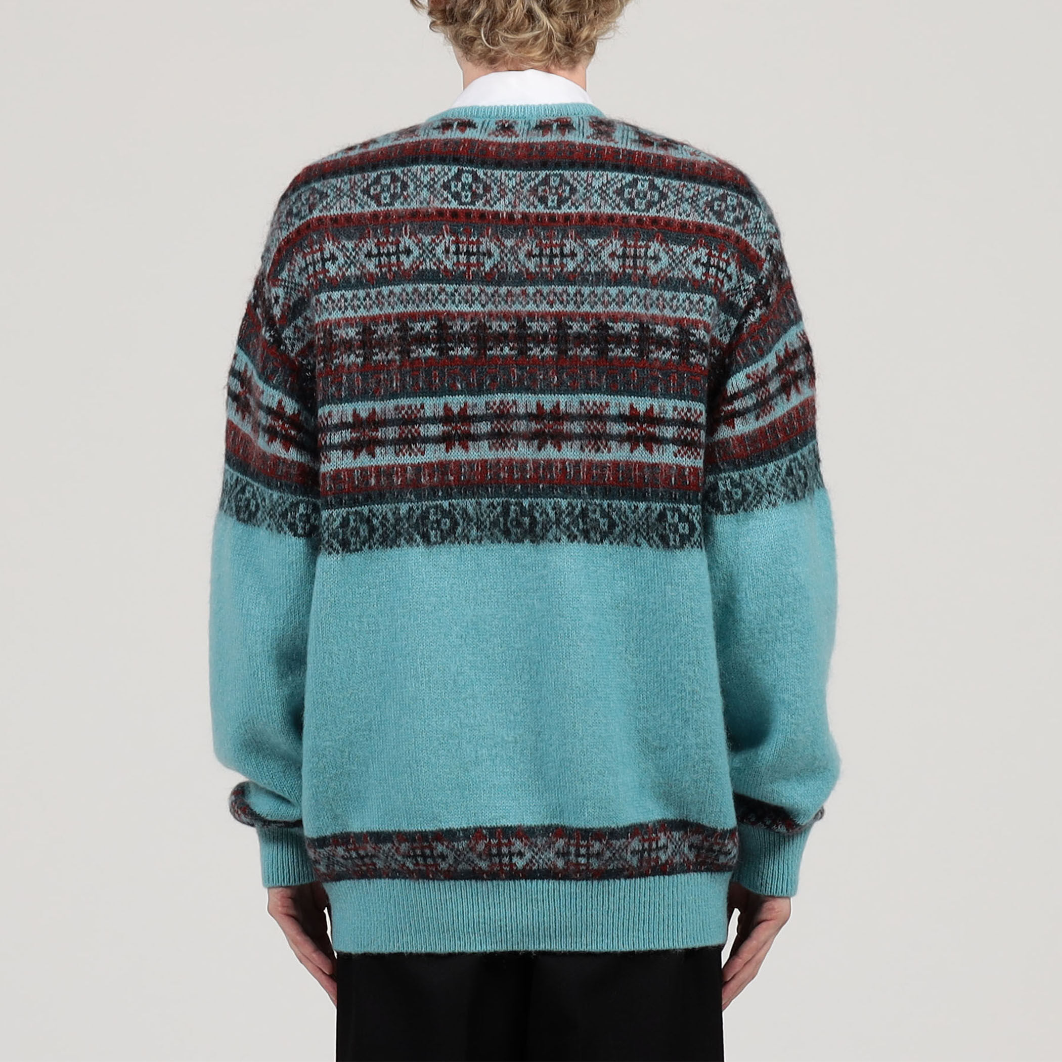 TOOMRROWLAND tricot ナイロンモヘヤウール フェアアイル