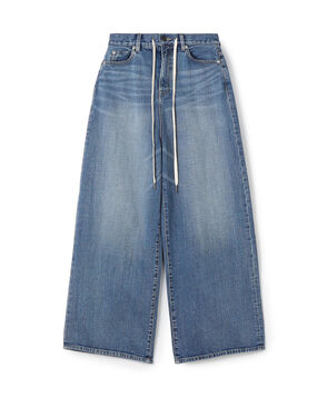 【WEB先行予約】インディゴデニム ドローコードパンツ