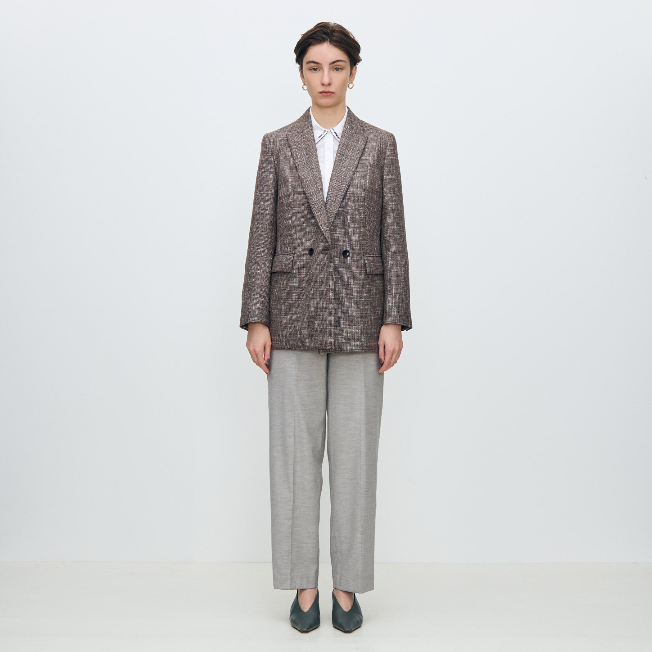 SILK AIR ERICA ダブルブレストジャケット｜トゥモローランド 公式通販