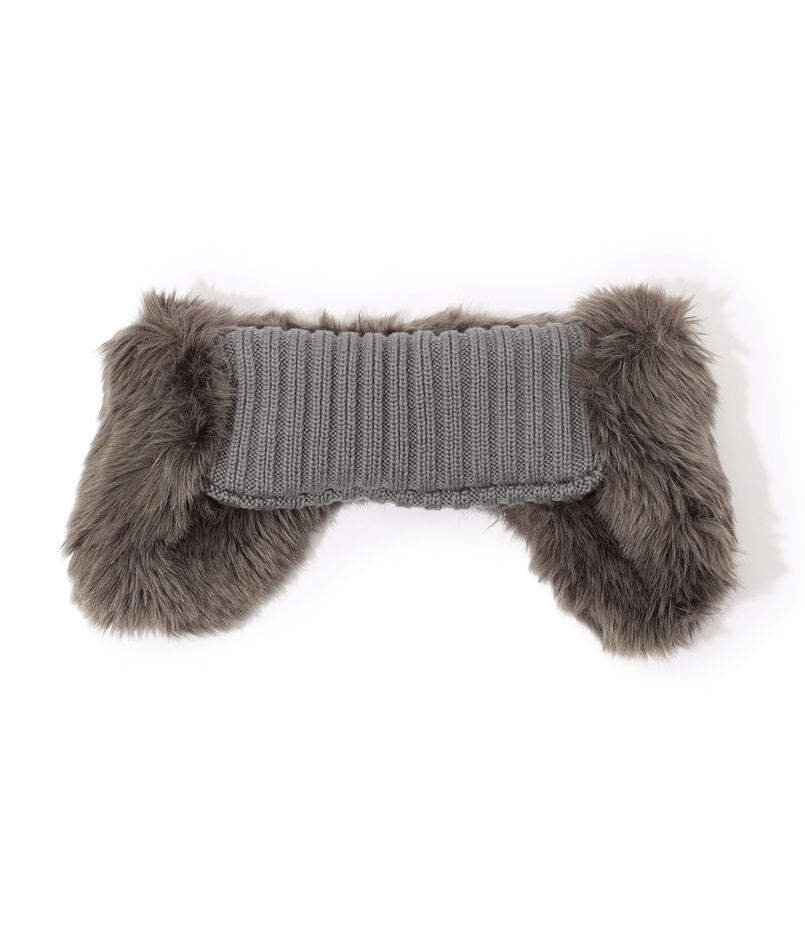 KIJIMA TAKAYUKI KNIT FX FUR ERBND