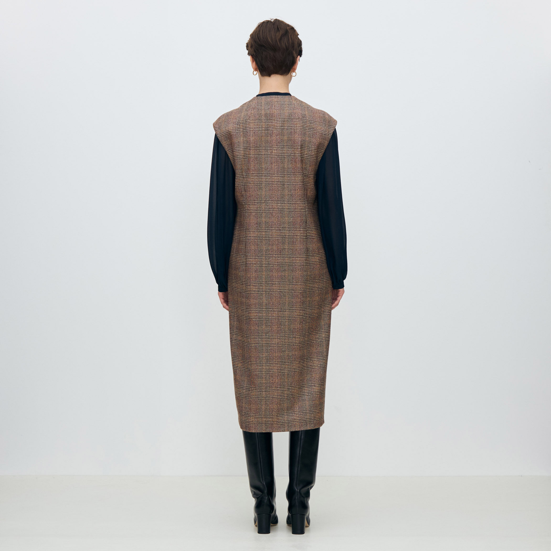 シックバーガンディー ジレワンピース｜トゥモローランド 公式通販