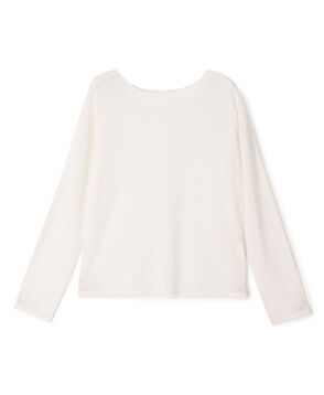 ハイツイストウールポリエステル ラウンドネックプルオーバー