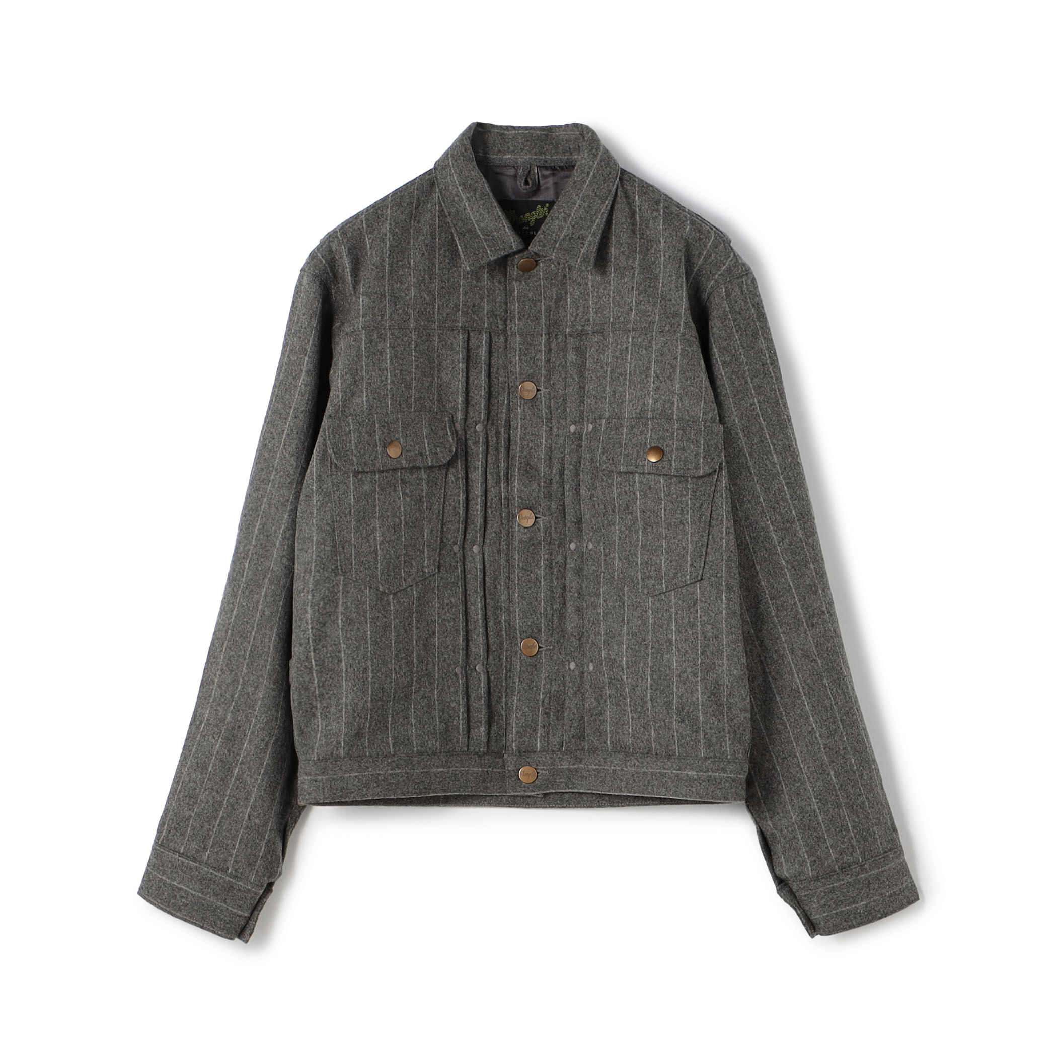 別注】Wrangler 111MJ ウールフランネル ブルゾン FOX BROTHERS
