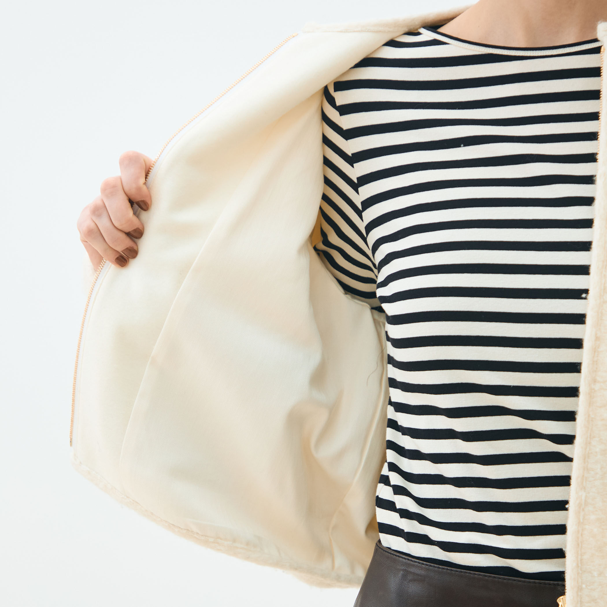 シープニット ジップアップブルゾン｜トゥモローランド 公式通販