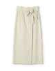 ミックススラブストレッチ マキシラップスカート