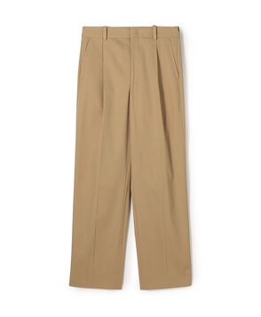 コットンピーチ テーパードパンツ