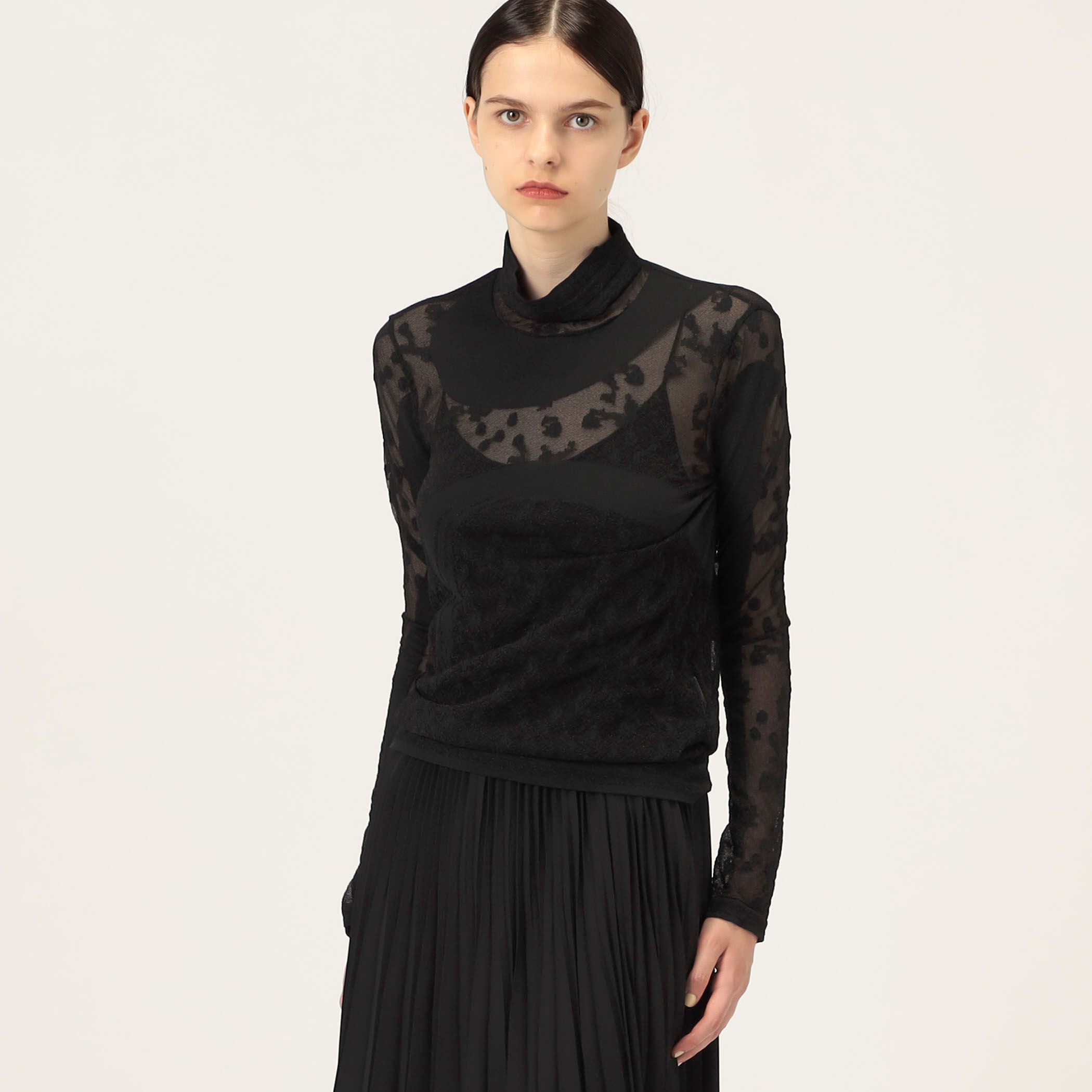 Mame Kurogouchi Knitted High Neck Top｜トゥモローランド 公式通販