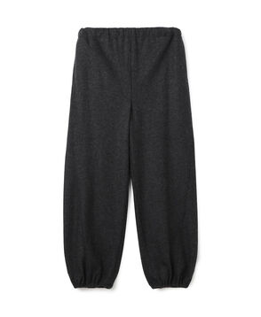 ウールカシミヤニットフランネル イージーパンツ