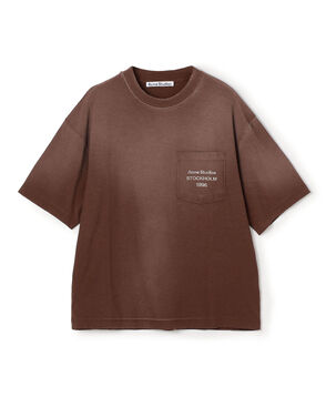 Acne Studios コットンリネン プリントTシャツ