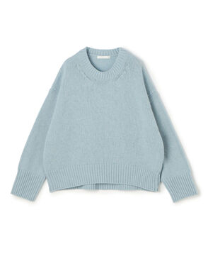 ファインウール クルーネックプルオーバー