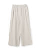 ■コットンリネン ビスコース ストレッチ イージーワイドパンツ